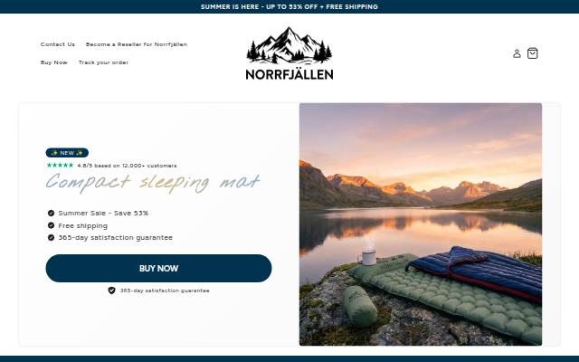 Norrfjällen storefront