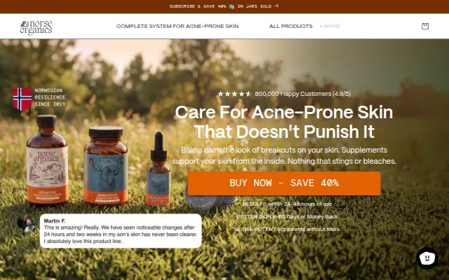 Montra da Norse Organics