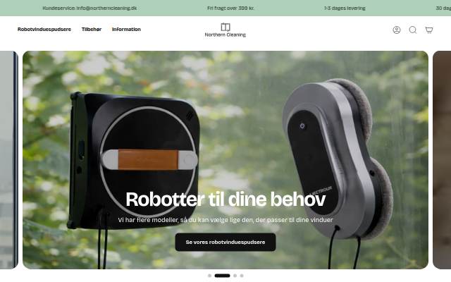 Startseite von Northern Cleaning