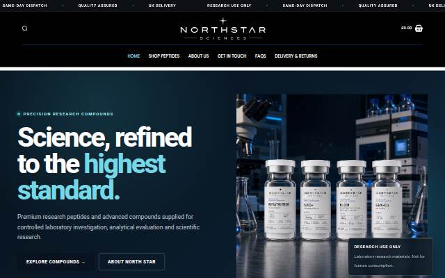 North Star Sciences storefront
