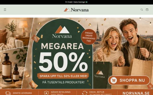 Norvana storefront