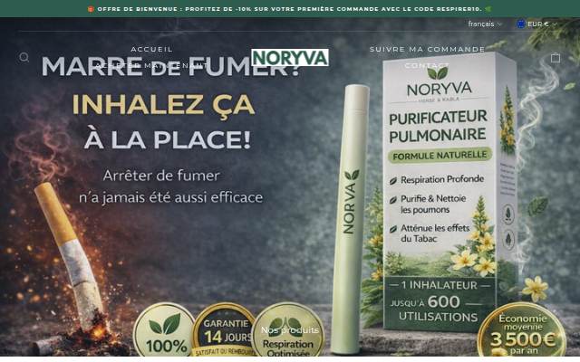Startseite von NORYVA