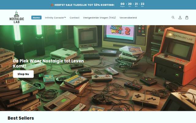 Nostalgic Lab storefront