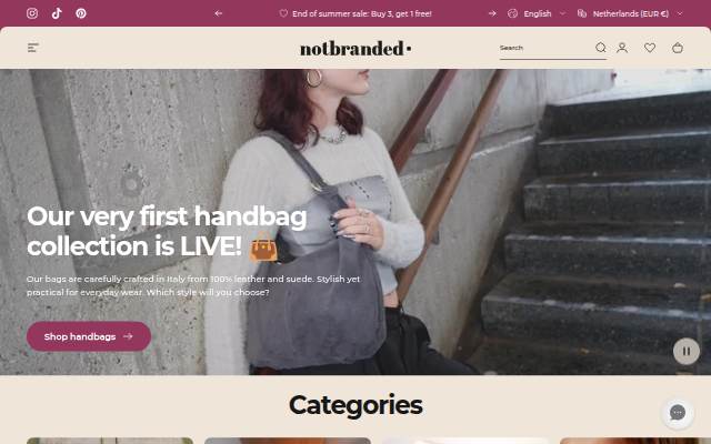 Notbranded storefront