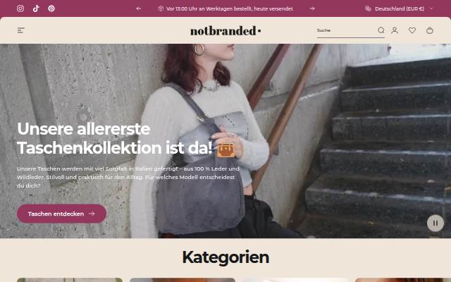 Notbranded storefront