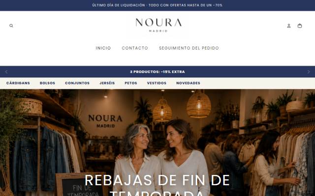 Noura Madrid storefront
