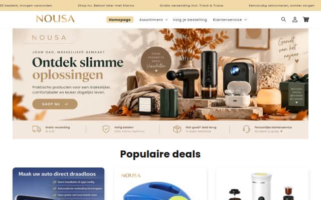 nousa storefront