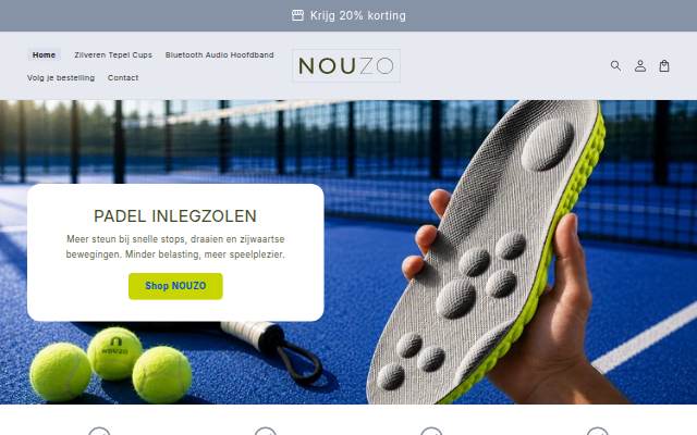 NOUZO storefront