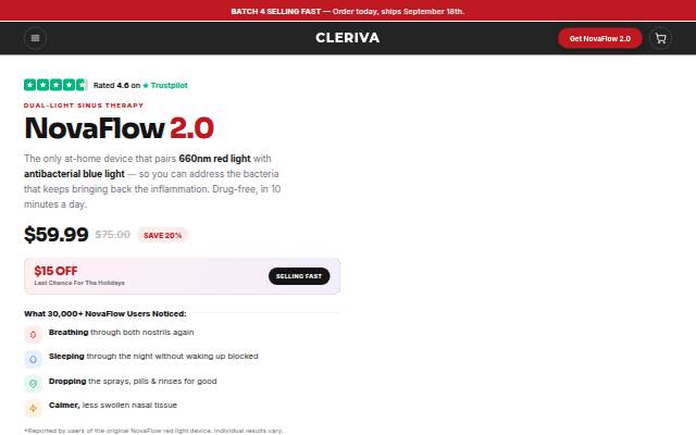 Escaparate de NovaFlow 2.0 — Your Nose Knows What Your Body Has Been Missing.