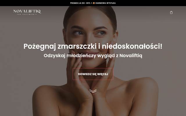 NOVALIFTIQ – System Mikroinfuzji + Serum storefront