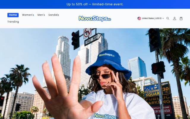 NOVA STEPS storefront