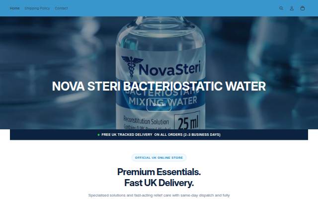 Nova Steri storefront