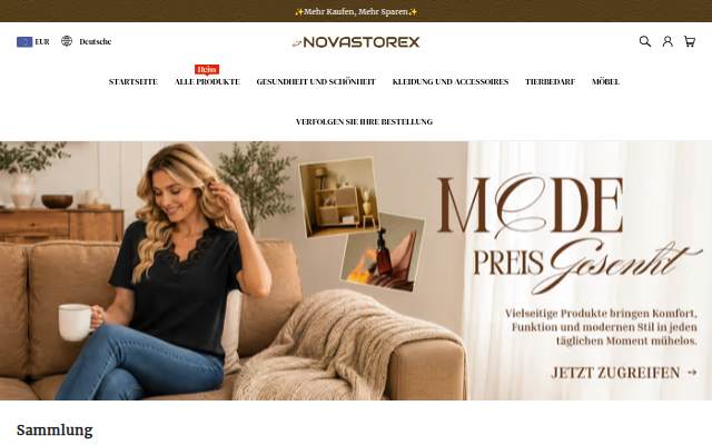 Montra da NOVASTOREX