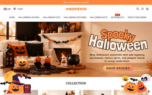 NOVEVIO storefront