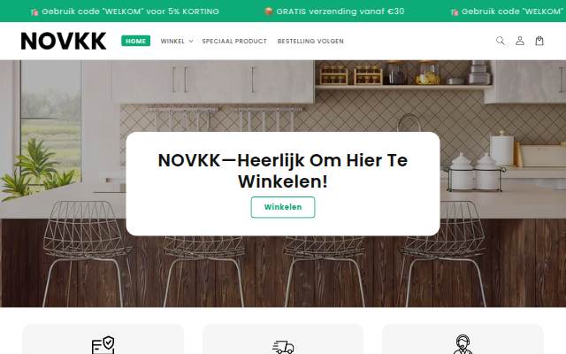 NOVKK storefront