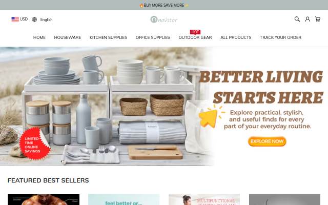 NOVSTOR storefront