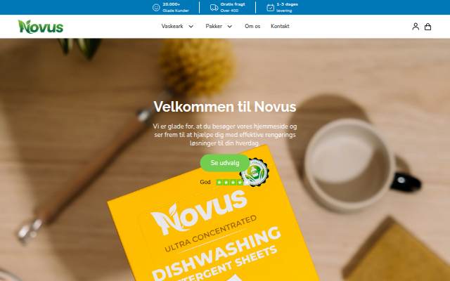novus storefront