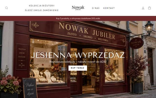 Nowak Jubiler storefront