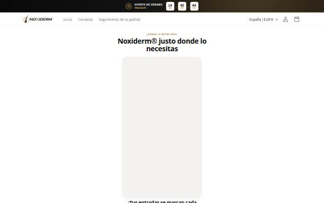 Noxiderm storefront