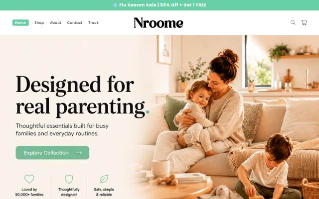 Nroome storefront