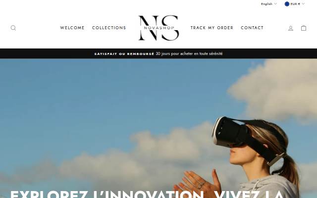 NS-NovaShop storefront