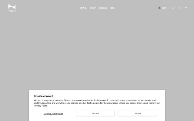Nspire sports storefront