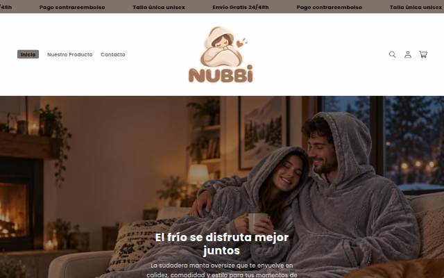 Startseite von NUBBI