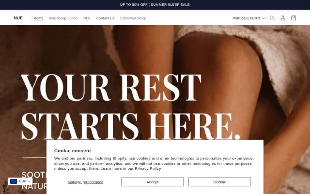 NUE storefront