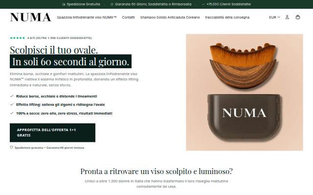 Numa storefront