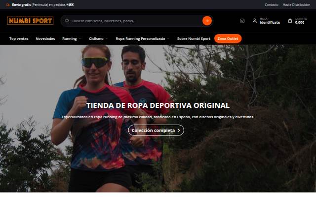 Numbi Sport storefront