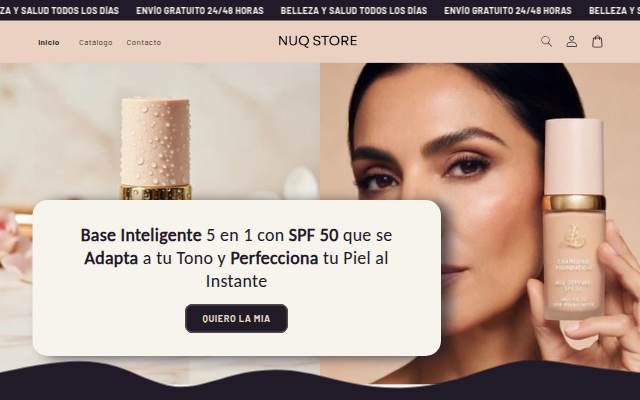 NUQSTORE storefront