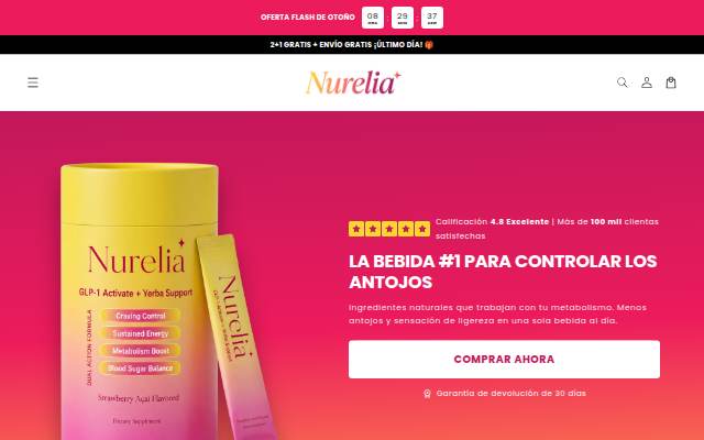 Startseite von NURELIA WELLNESS