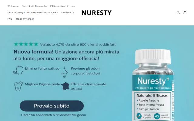 Nuresty storefront