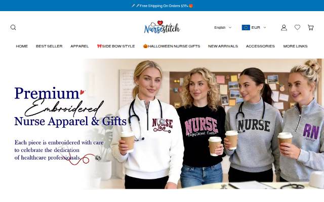 nursestitch storefront