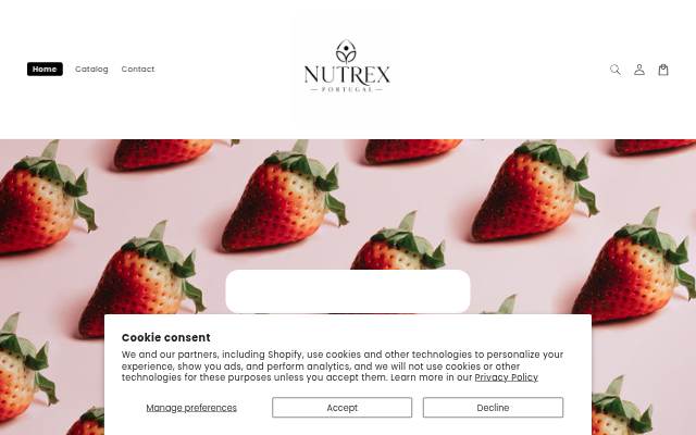 Montra da Nutrex Portugal