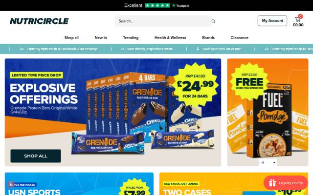 Nutricircle storefront
