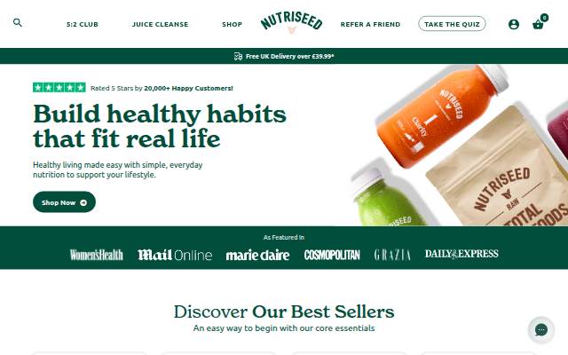 Vitrine de Nutriseed