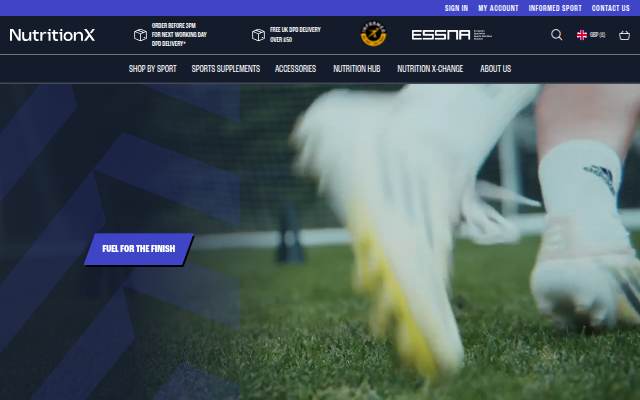 The Ultimate in Sports Nutrition Supplements storefront
