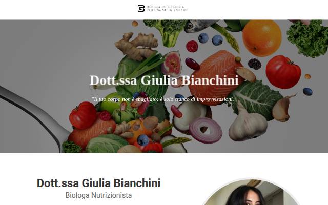 Giulia Bianchini storefront