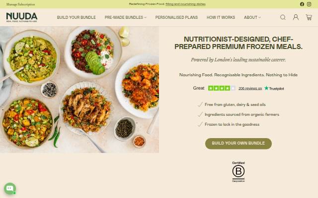 NUUDA storefront