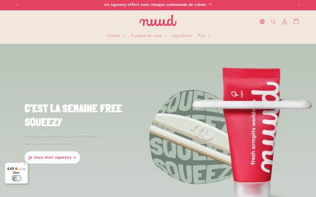 FR nuud | fresh armpits worldwide storefront