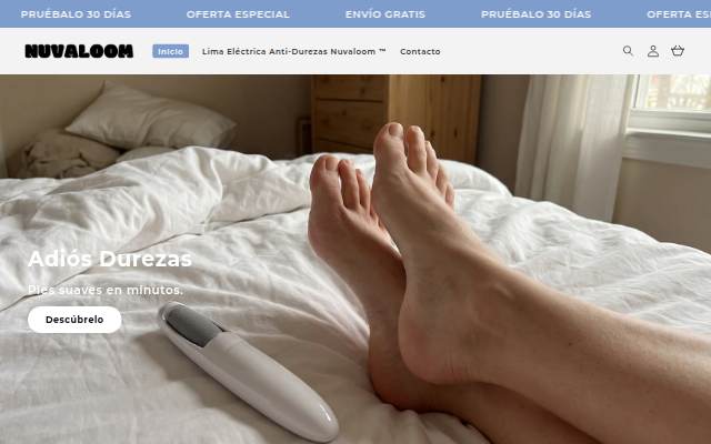 Startseite von nuvaloom
