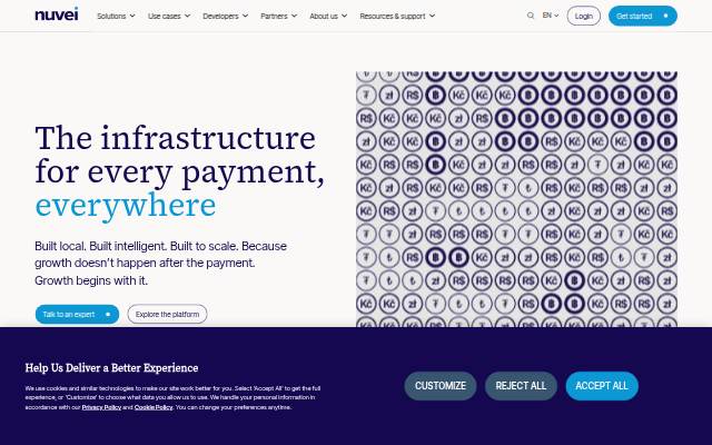Nuvei storefront
