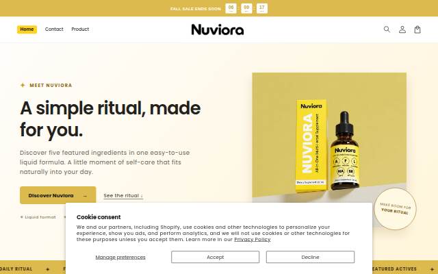 Montra da NuvioraX