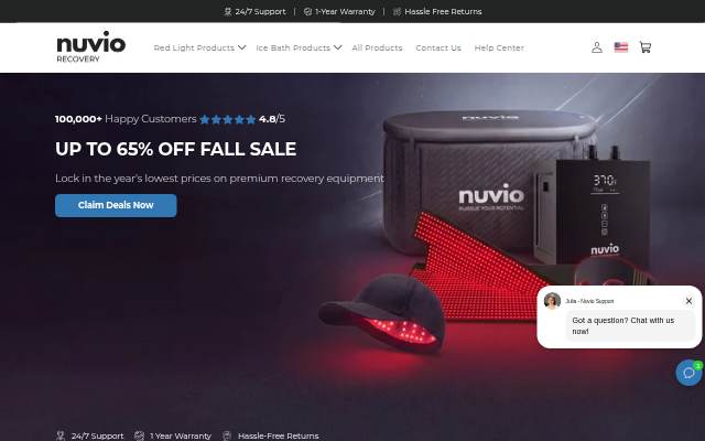 Nuviorecovery storefront