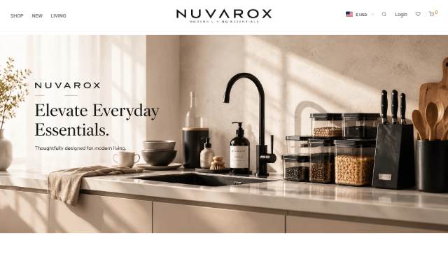 NUVAROX storefront