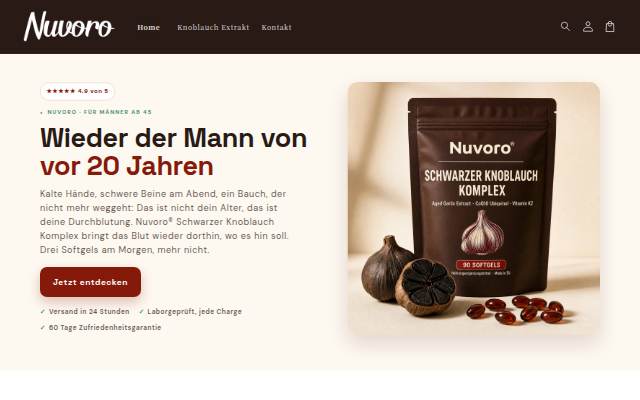 Nuvoro storefront