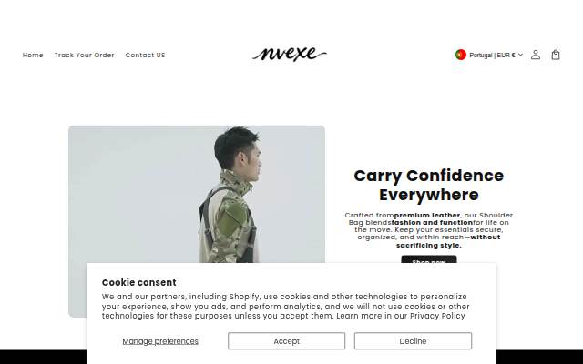 Nvexe storefront