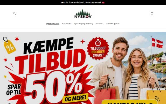 Nyskov storefront