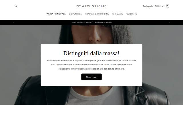 NYWEWIN storefront